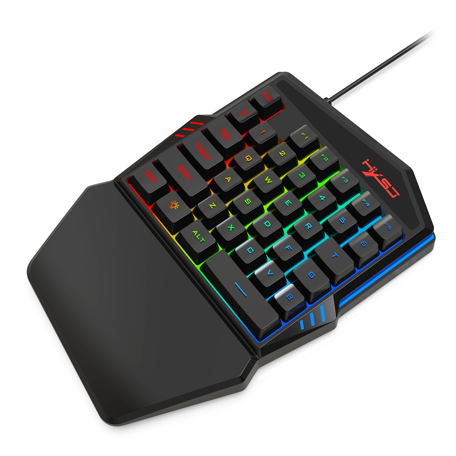 Gaming Keyboard Half - HXSJ V100 V100-2 35 Schlüssel Gaming