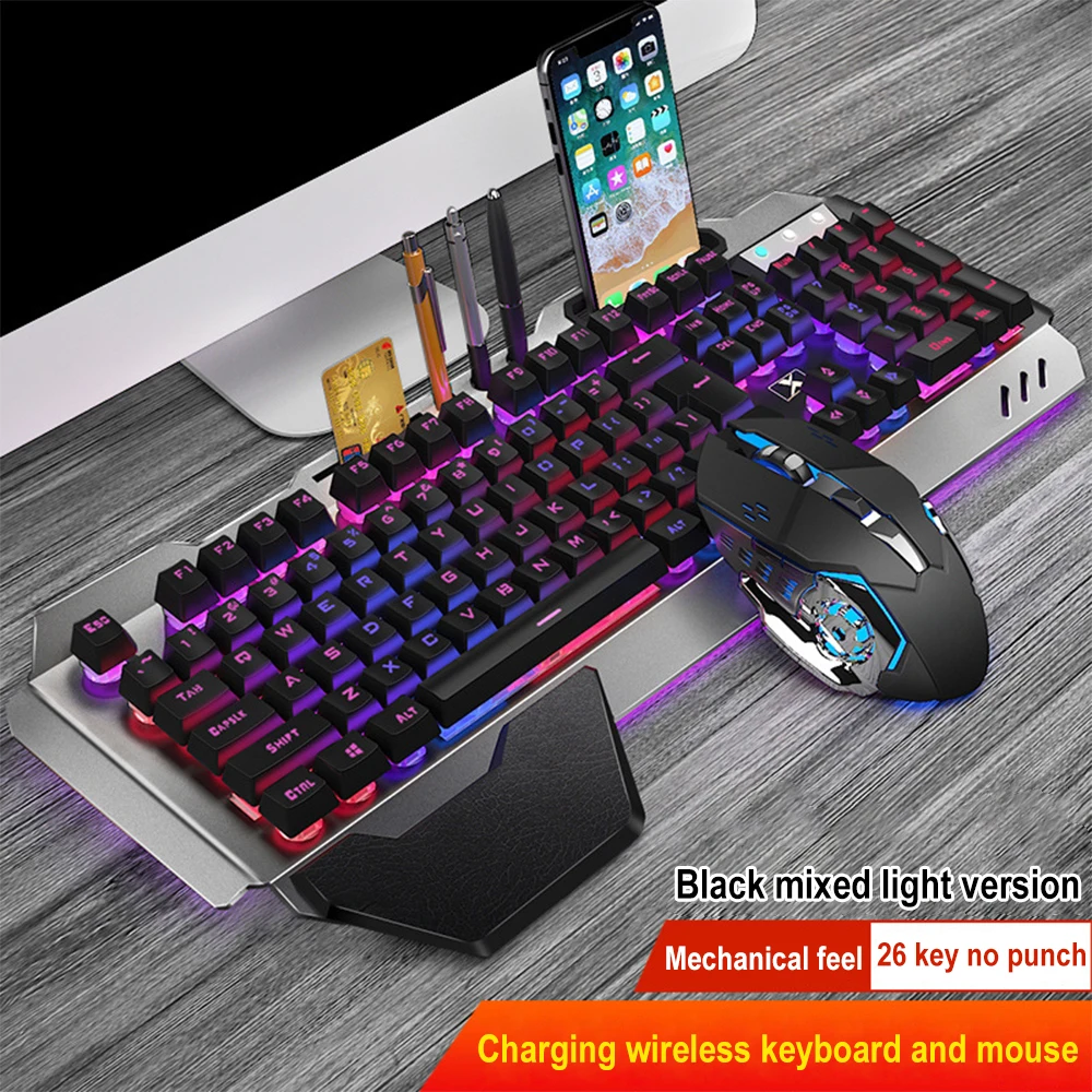 Gaming Keyboard Mini - K680 wiederauf ladbare 2,4g drahtlose Tastatur