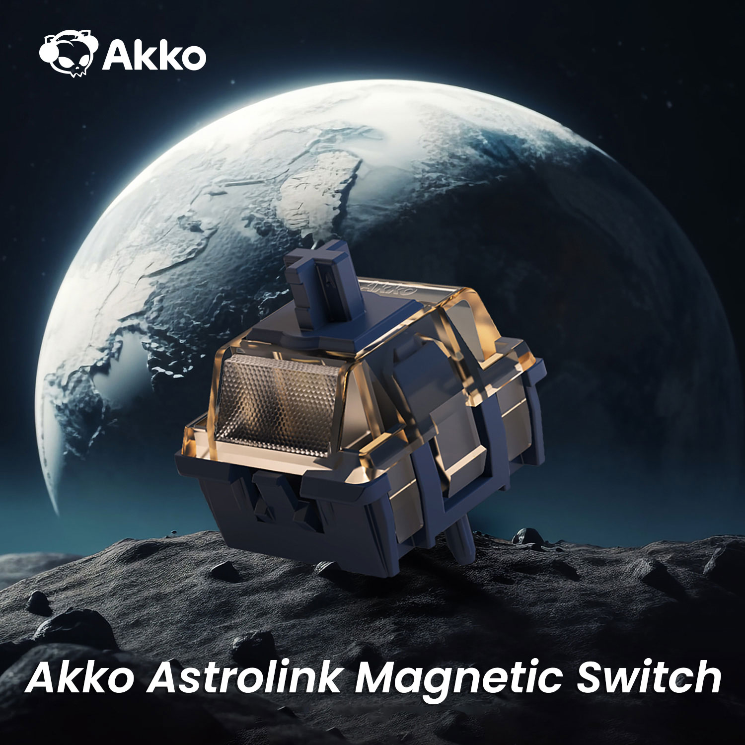 Gaming Keyboard Magnetic Switches - Akko Astrolink Magnetschalter, hochpräziser 36 gf