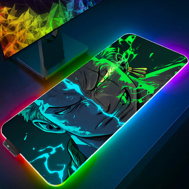 Gaming Keyboard No Rgb - ONE PIECE Zoro Mauspad RGB Gaming