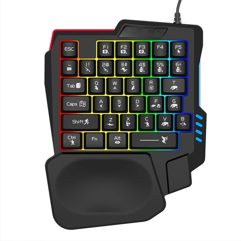 Gaming Keyboard Ebay - K5 Einhand-Tastatur Gungod Throne mechanisches Gaming-Keyboard