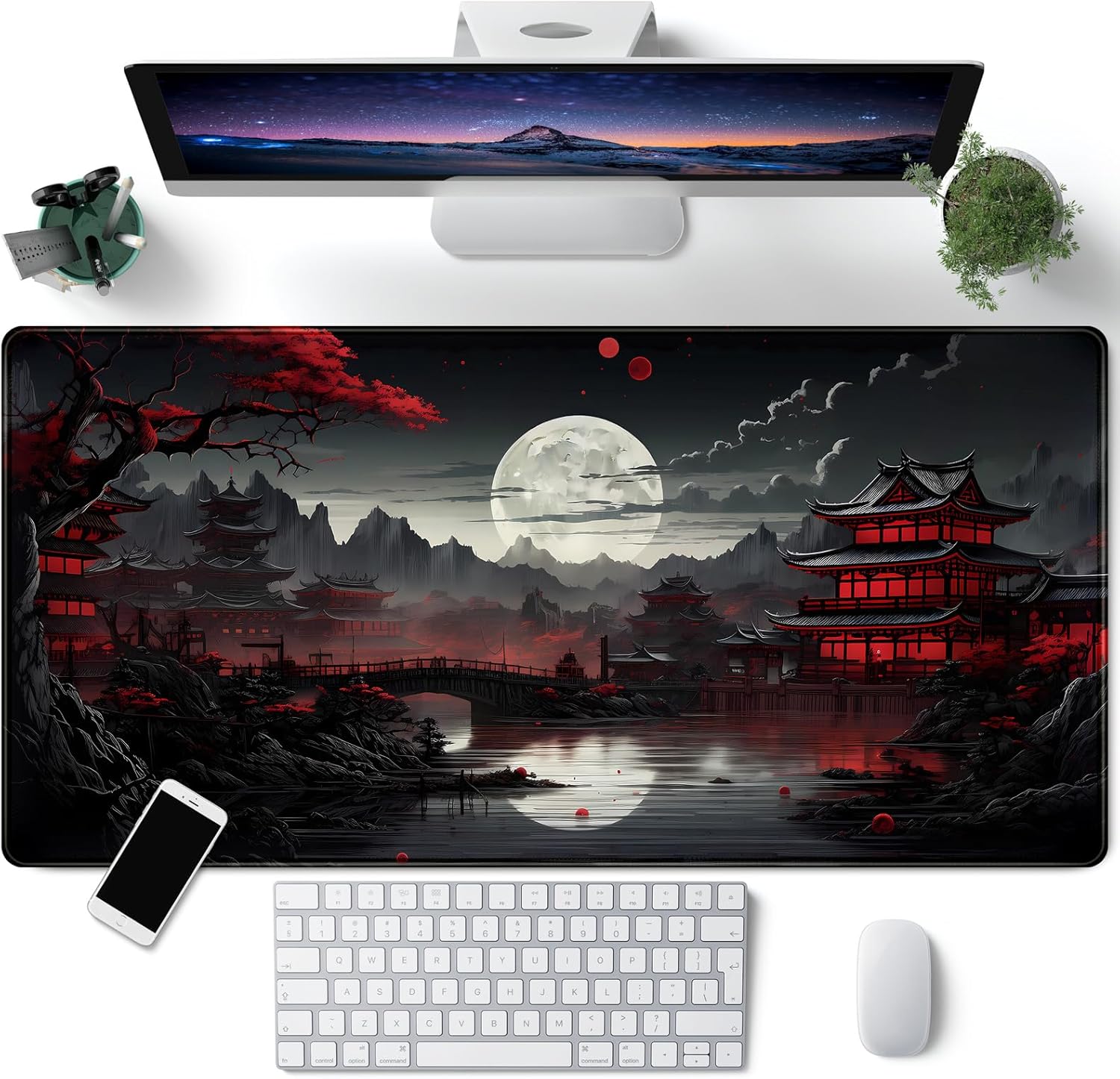 Japanische Schreibtischunterla – Gaming Keyboard Mouse Bewertung und Preis