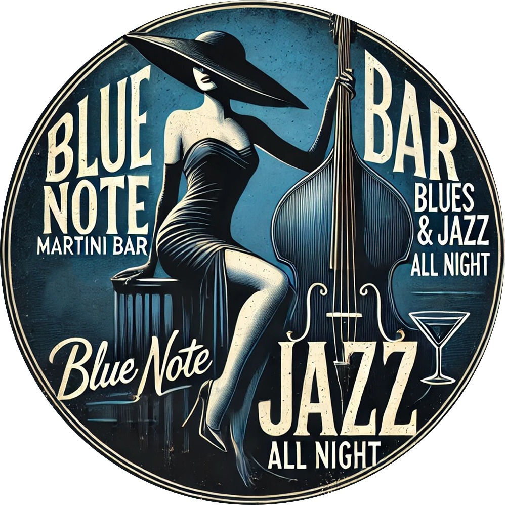 Blue Note Jazz Martini Bar Vin – Brass Weight Plate Bewertung und Preis