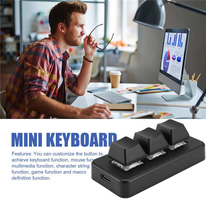 MK321 Programmierbare Makro-Mi – Gaming Keyboard Mini Bewertung und Preis