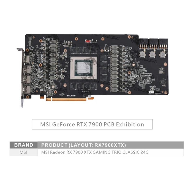 Bykski A-MS7900XTXTRIO-X Wasse – Amd Vga Rx 7900 Xtx Bewertung und Preis