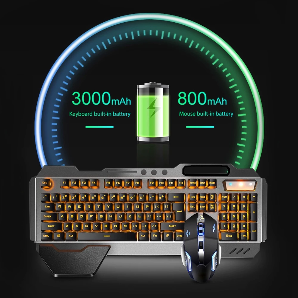 K680 wiederauf ladbare 2,4g dr – Gaming Keyboard Mini Bewertung und Preis