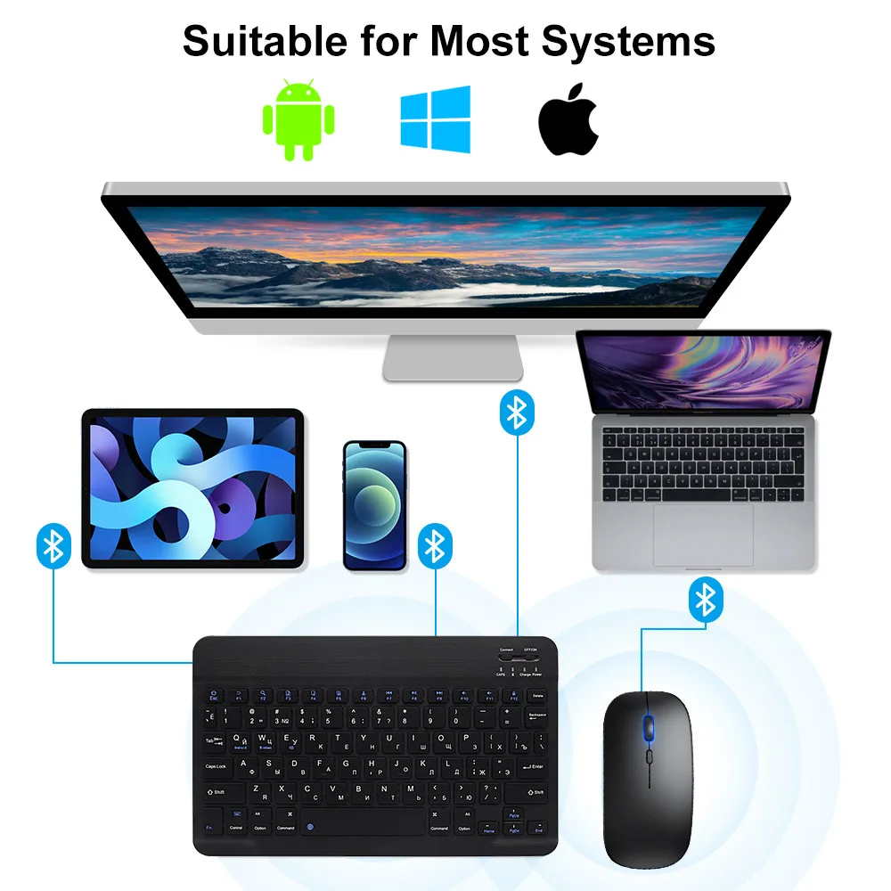 Neue 2025, drahtlose Bluetooth – Gaming Keyboard And Mouse Wireless Bewertung und Preis