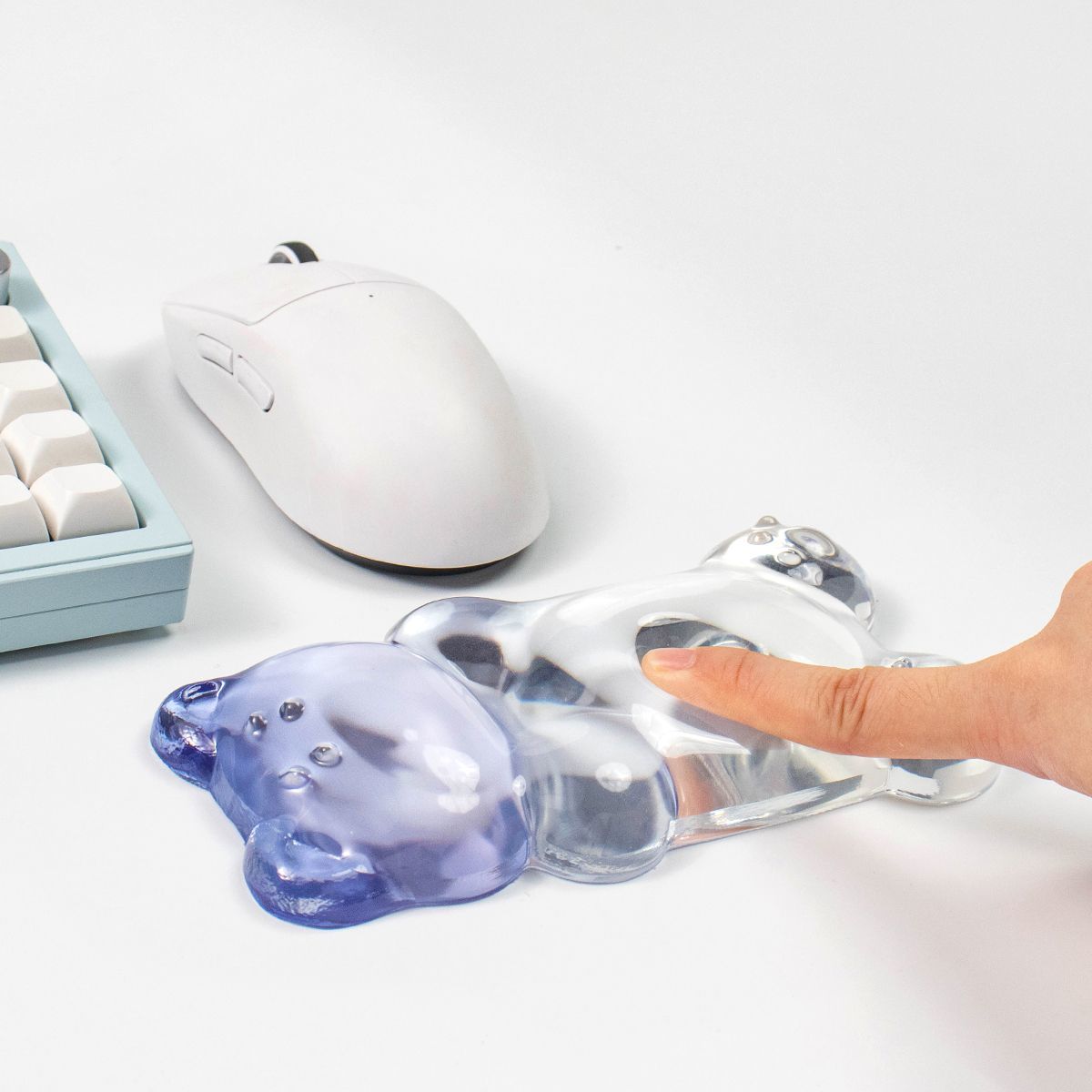 Niedliche Bärenform Handgelenk – Gaming Keyboard No Number Pad Bewertung und Preis