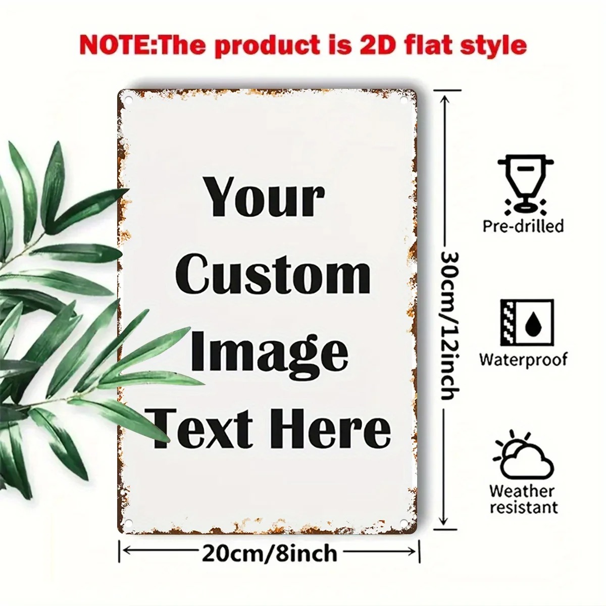 Personalisiertes Foto- & Text- – Brass Weight Plate Bewertung und Preis