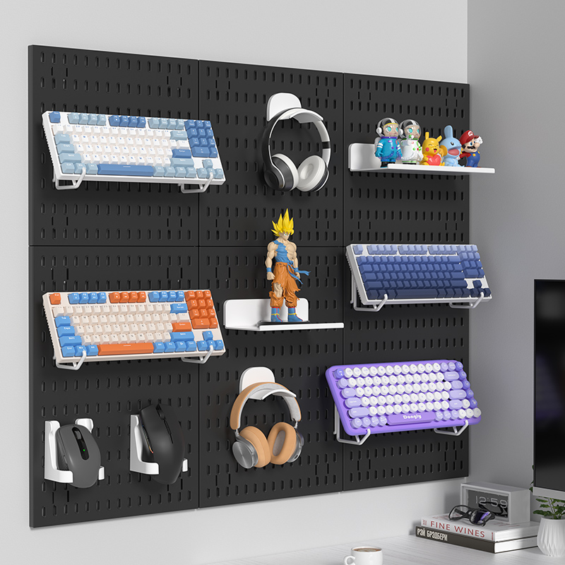 Selbstklebendes Pegboard-Regal – Gaming Keyboard Mouse Bewertung und Preis