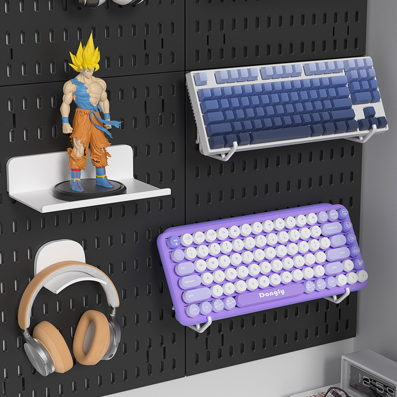 Selbstklebendes Pegboard-Regal – Gaming Keyboard Mouse Bewertung und Preis