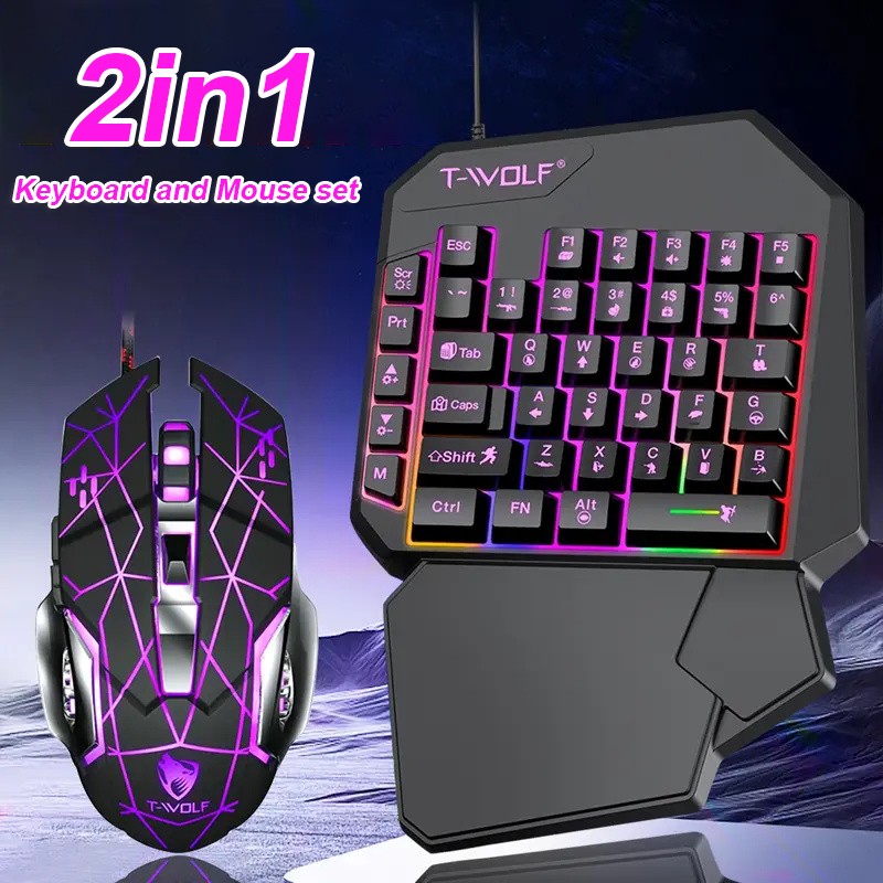FocusOnPC TF900 2-in-1 Mobiler – Gaming Keyboard 1 Hand Bewertung und Preis