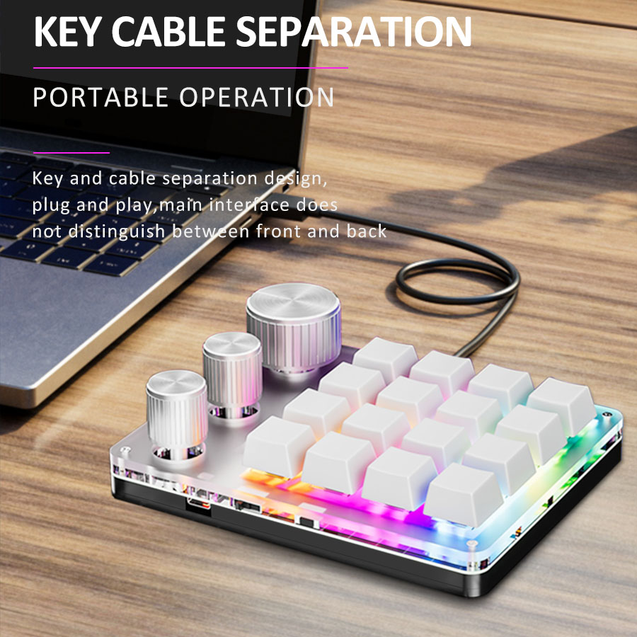 2,4 G anpassen Bluetooth 3 Mod – Gaming Keyboard 1 Hand Bewertung und Preis