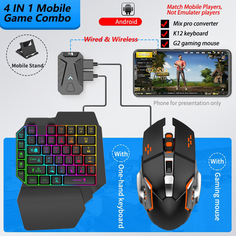 Handy-Spiele-Konverter, Gaming – Gaming Keyboard Half Bewertung und Preis
