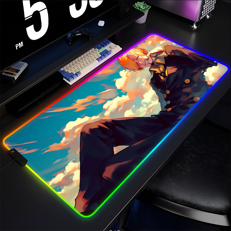 RGB Anime Mauspad One Piece Sa – Gaming Keyboard No Rgb Bewertung und Preis