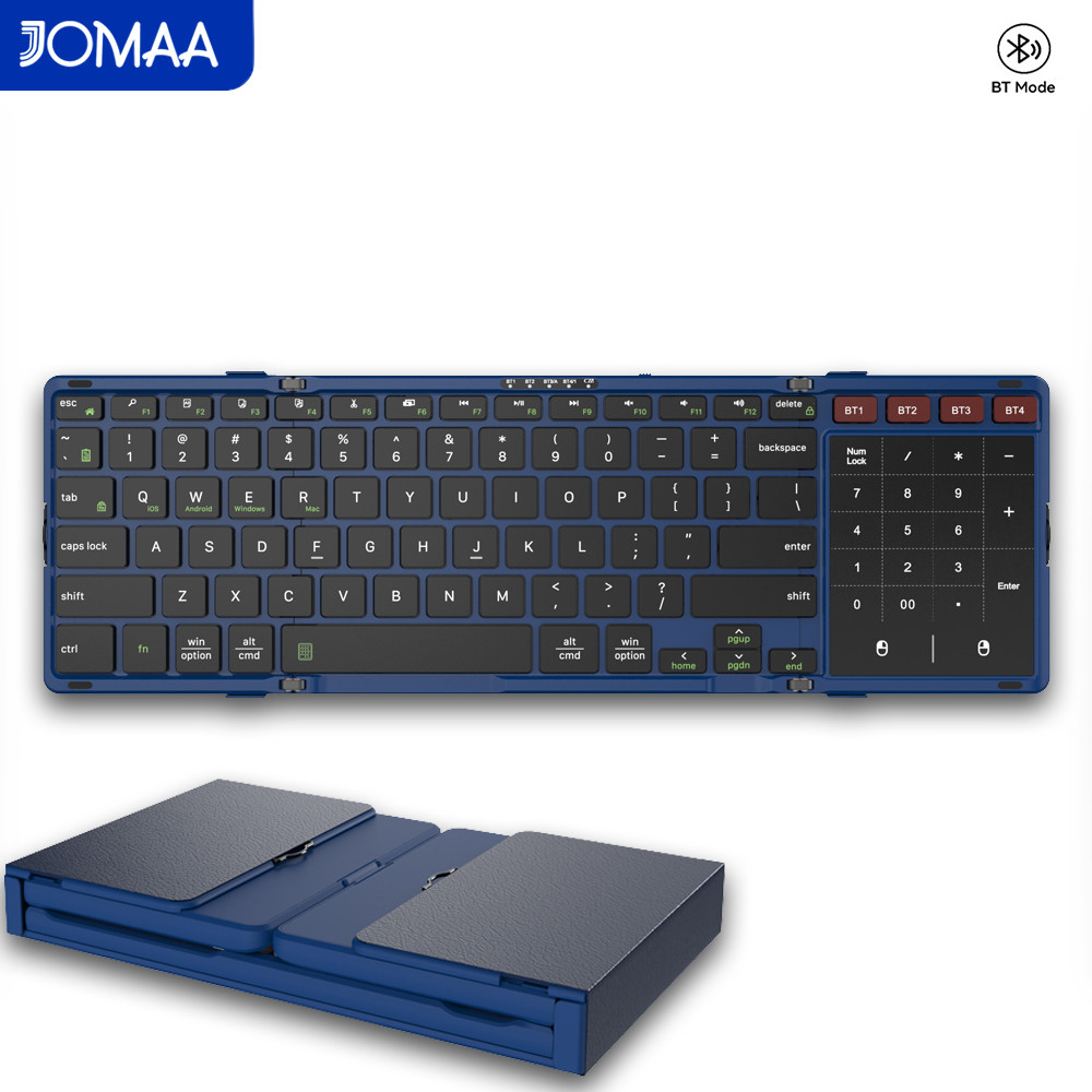 JOMAA Faltbare Bluetooth-Tasta – Gaming Keyboard No Number Pad Bewertung und Preis